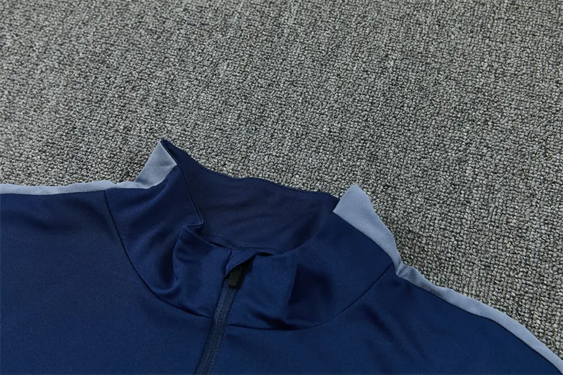 2026-27 England Royal Blue Half-Zip Training Jersey