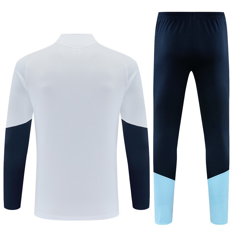 2026-27 Argentina White Half-Zip Training Jersey
