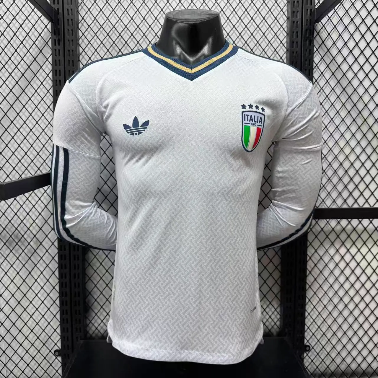 2026 Italy Away Long-Sleeve Jersey — Player Version