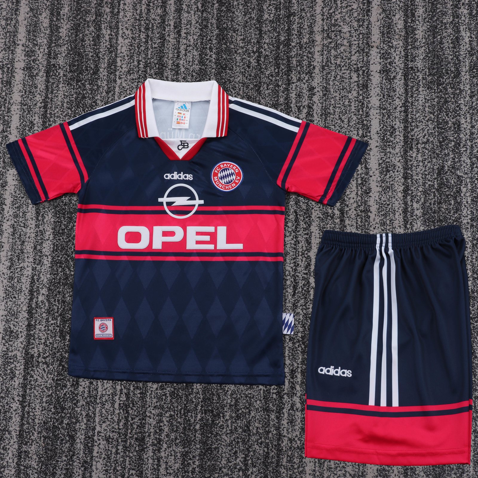 1997-99 Bayern Munich Home Jersey - Kids
