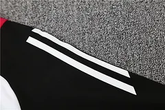 2025-26 Manchester United White Half-Raised Training Jersey