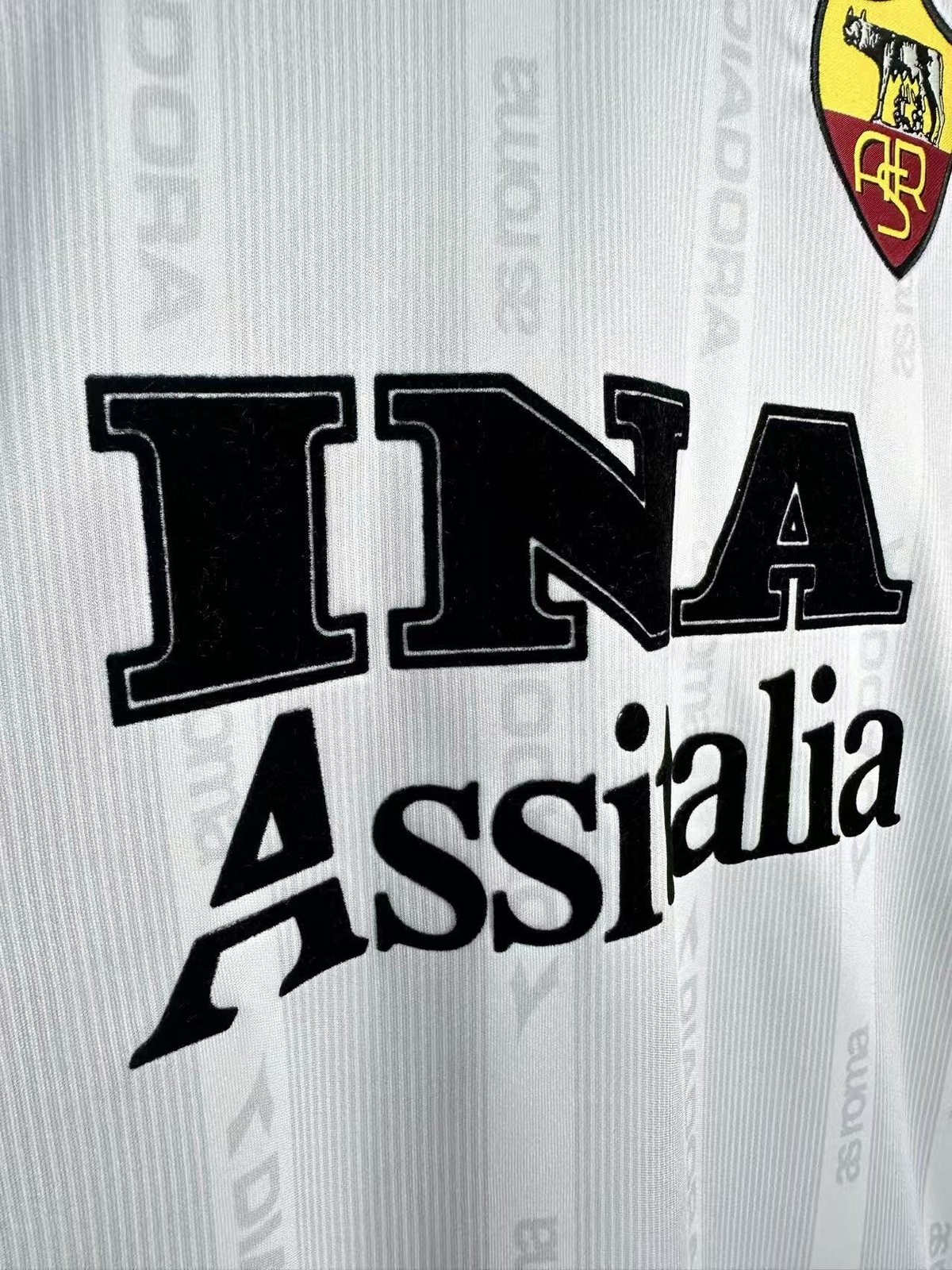 1999-00 Roma Away Retro Jersey