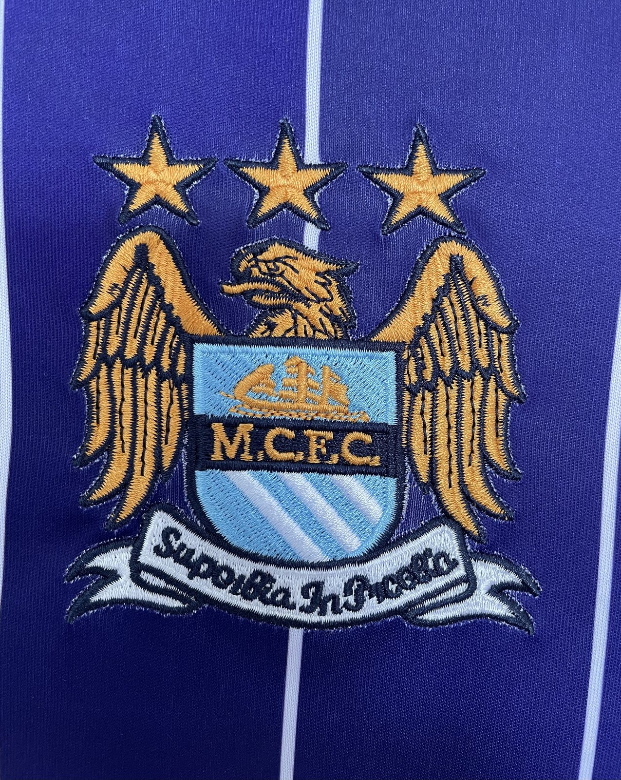 2007-08 Manchester City Away Retro Jersey