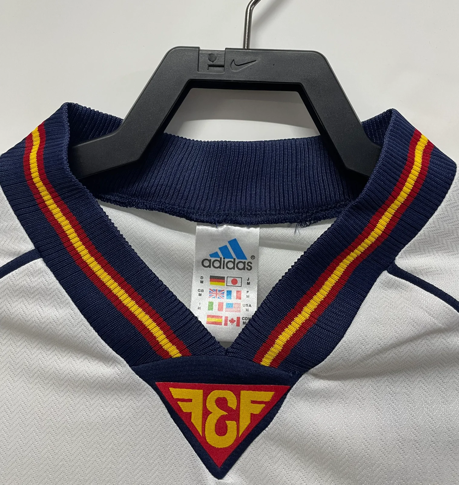 1998 Spain Away Retro Jersey