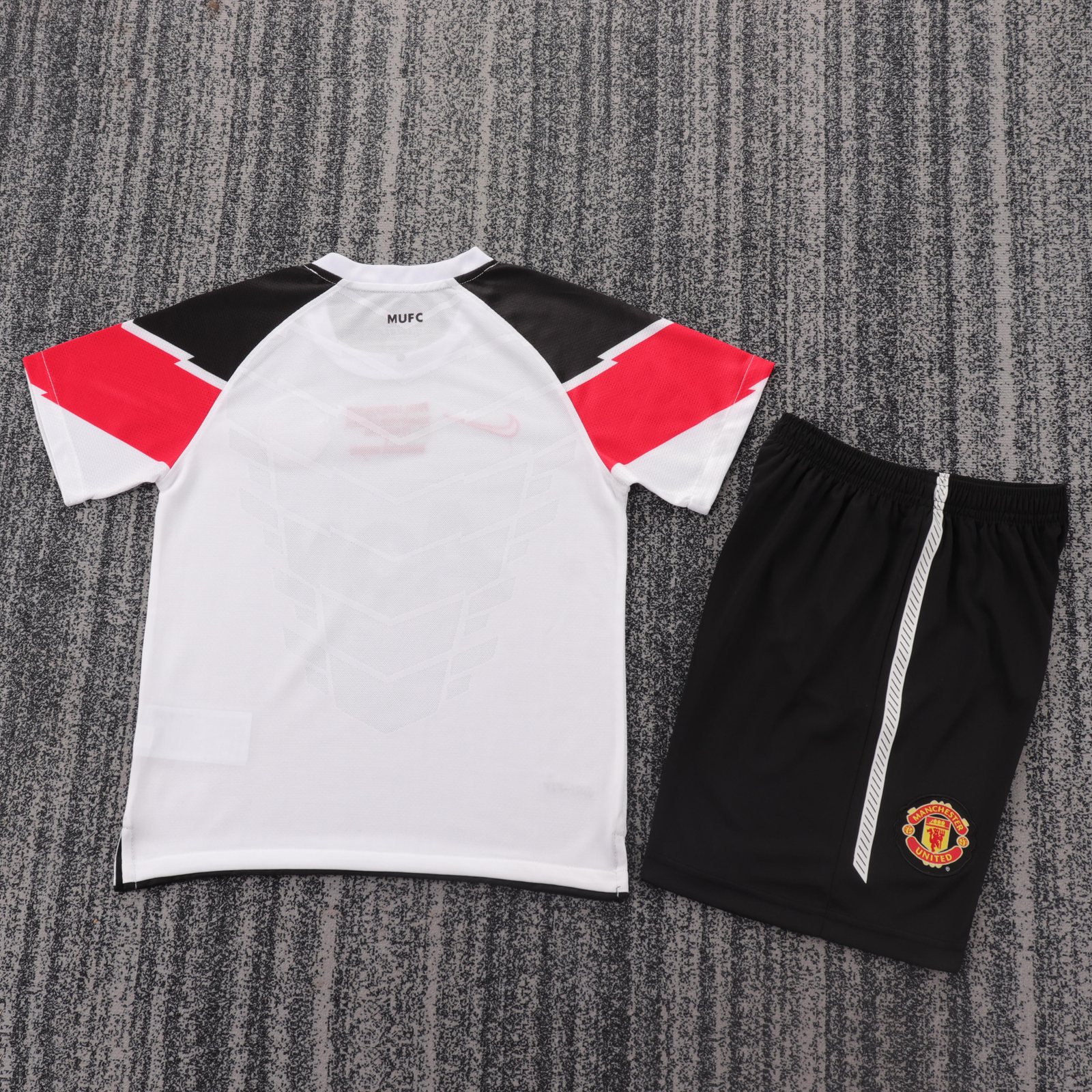 2011-12 Manchester United Away Champions League Retro Shirt - Kids Sizes