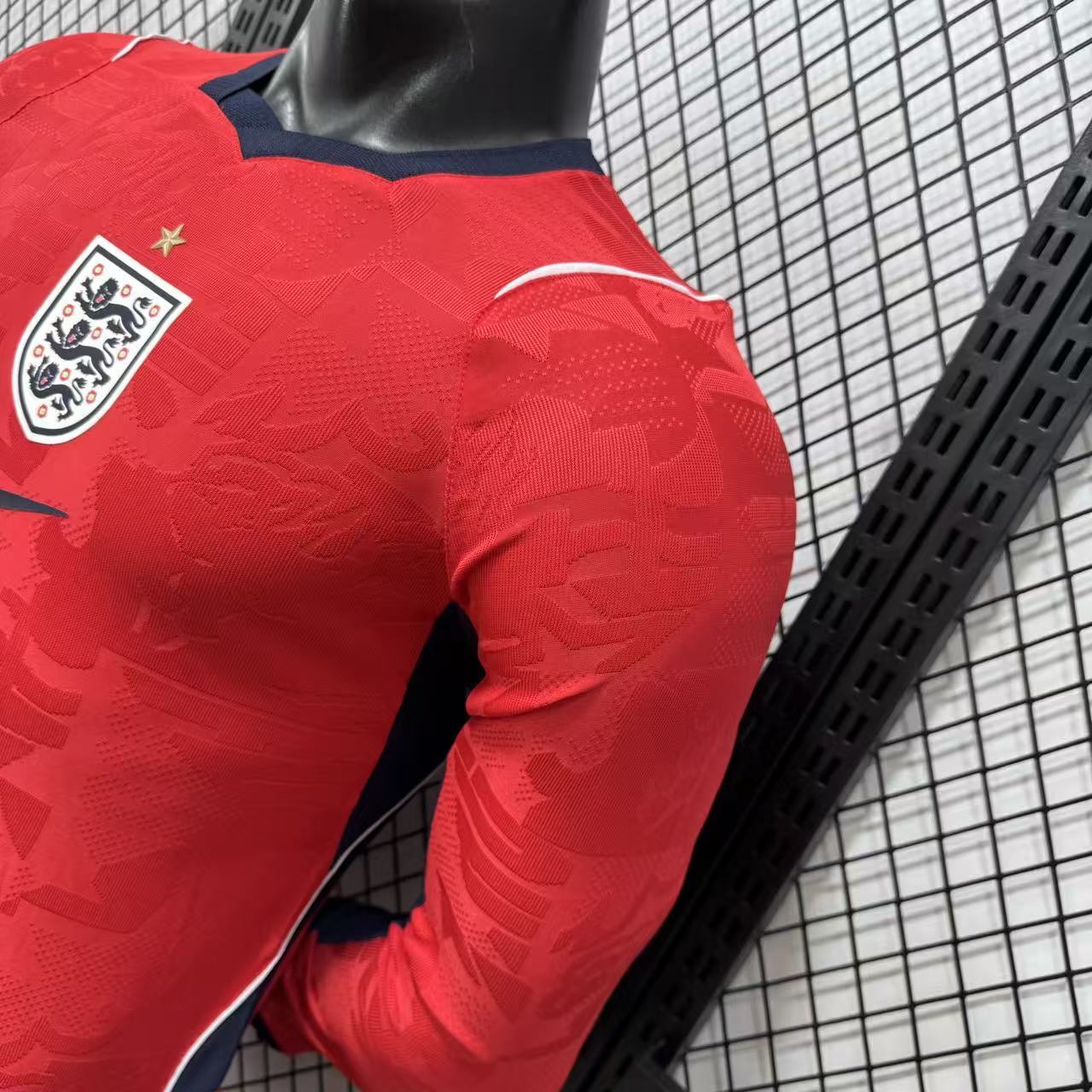 2026 England Away Long-Sleeve Jersey – Player Version