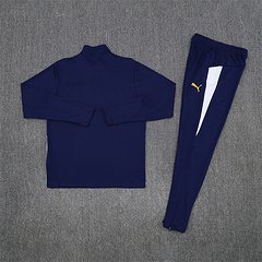 2025-26 Portugal Royal Blue Half-Pull Training Jersey