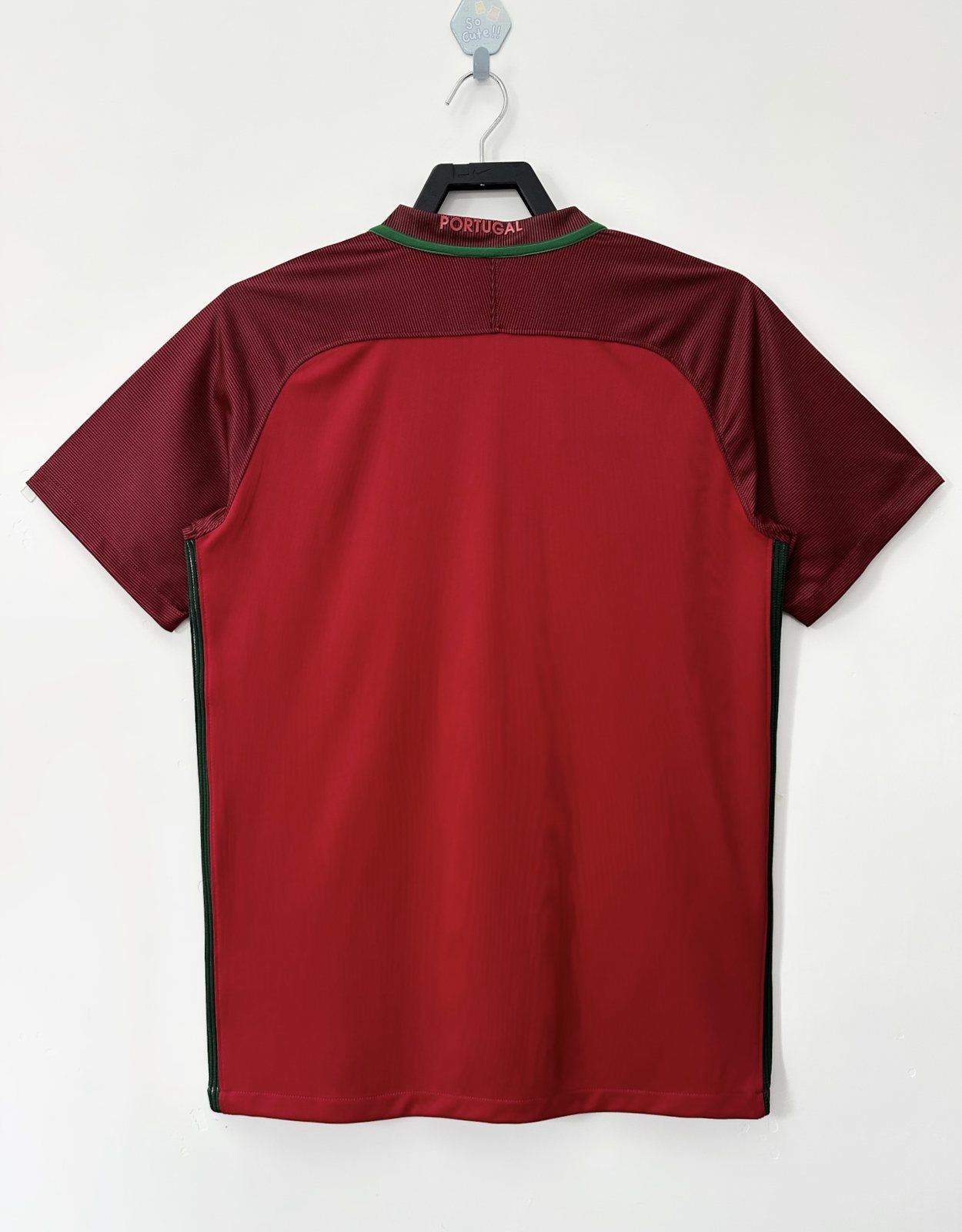 2016 Portugal Home Retro Jersey