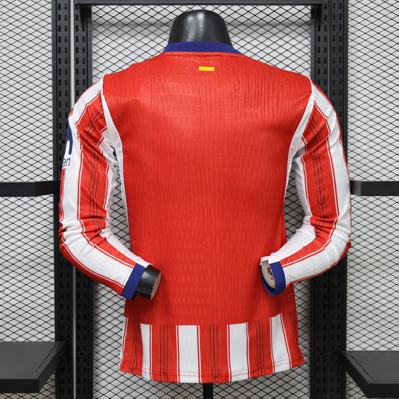 2026-27 Atlético Madrid Home Long-Sleeve Jersey – Player Version
