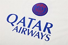 2025-26 Paris Saint-Germain White T90 Short Sleeve Training Jersey