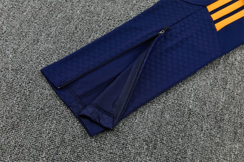 2026-27 Real Madrid Royal Blue Half-Zip Training Jersey