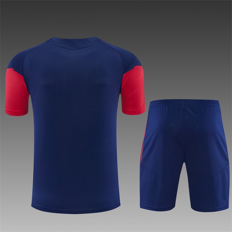 2026-27 Arsenal royal blue short-sleeved training kit