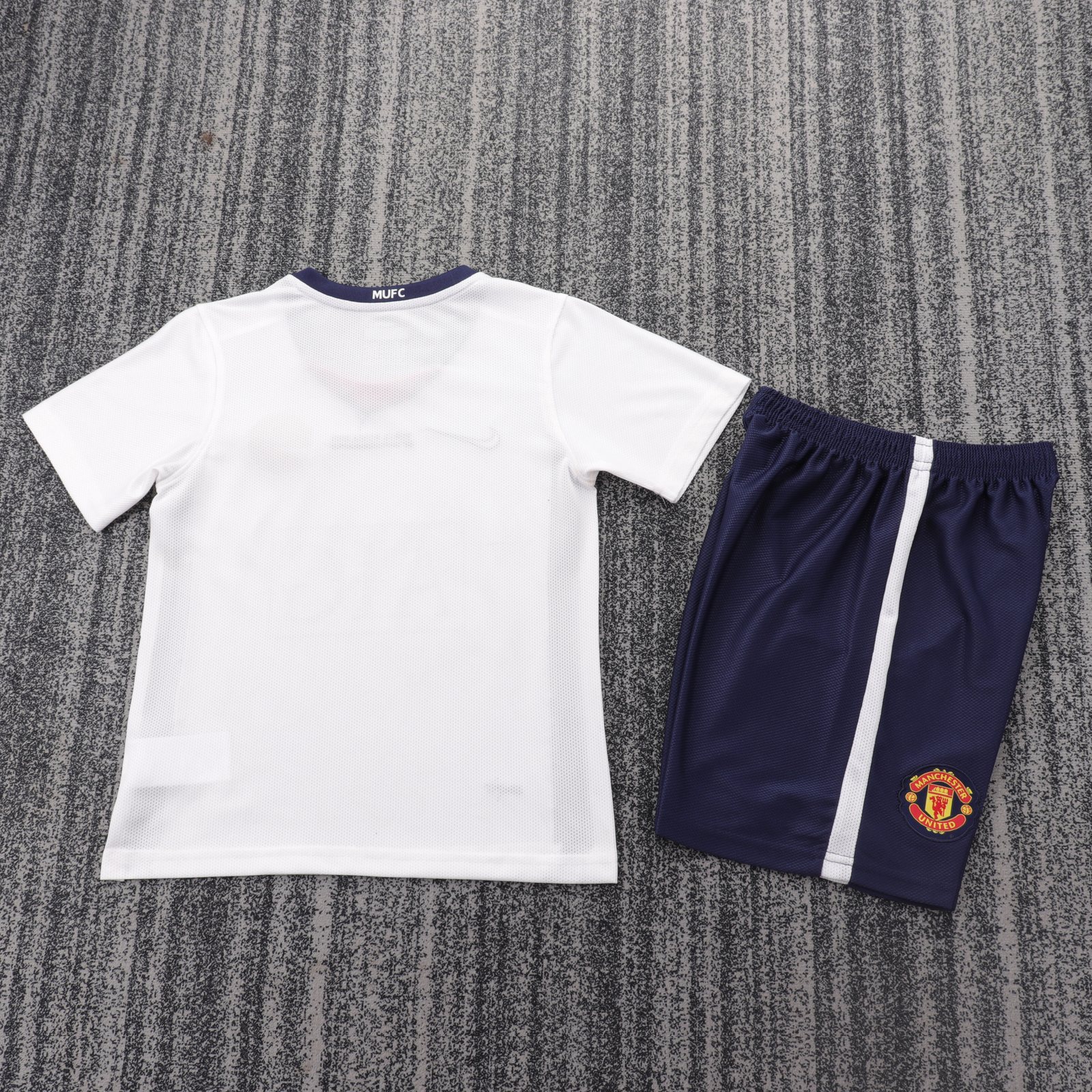 2008-09 Manchester United Away Retro Jersey (Champions League Edition) - Kids