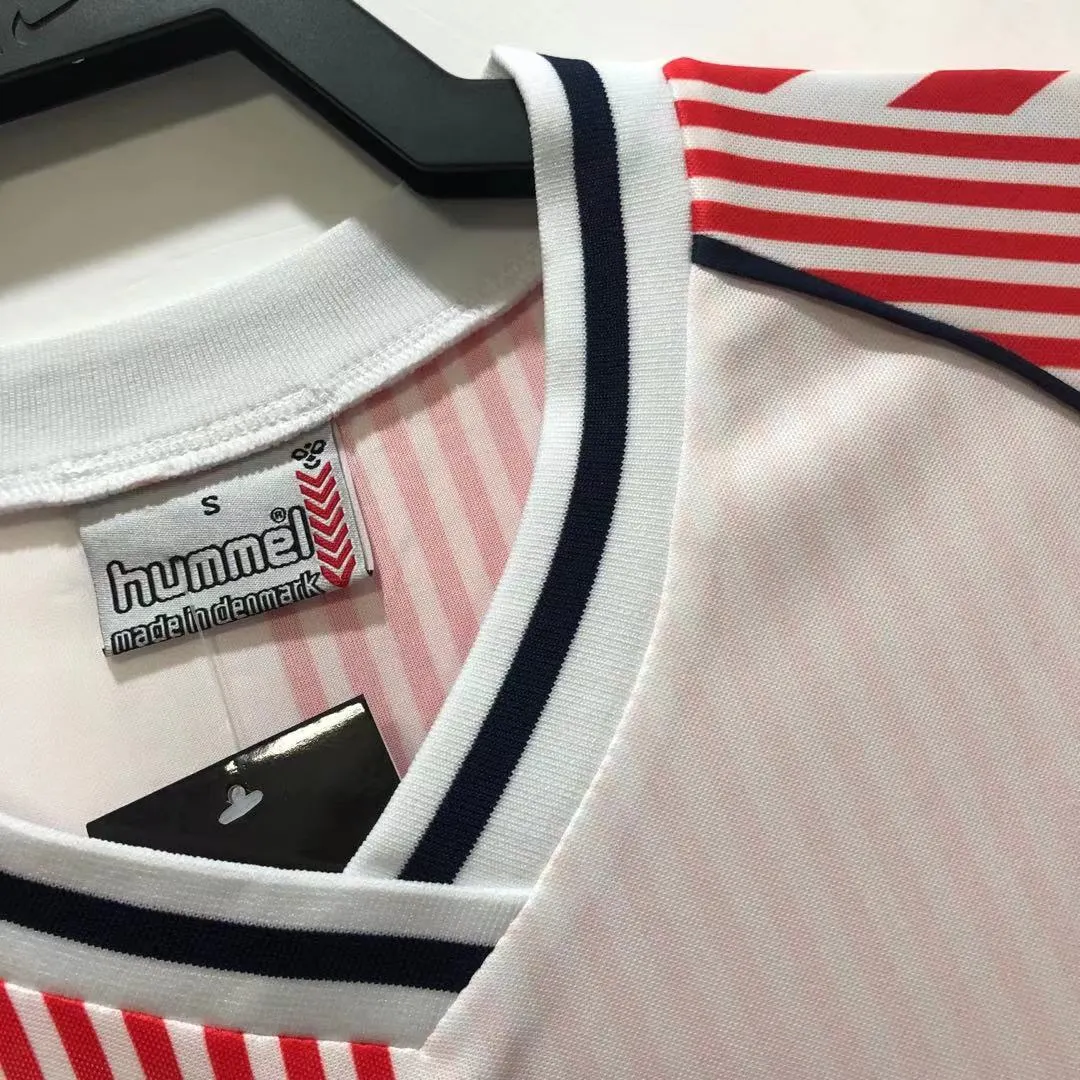 1986 Denmark Away Retro Jersey