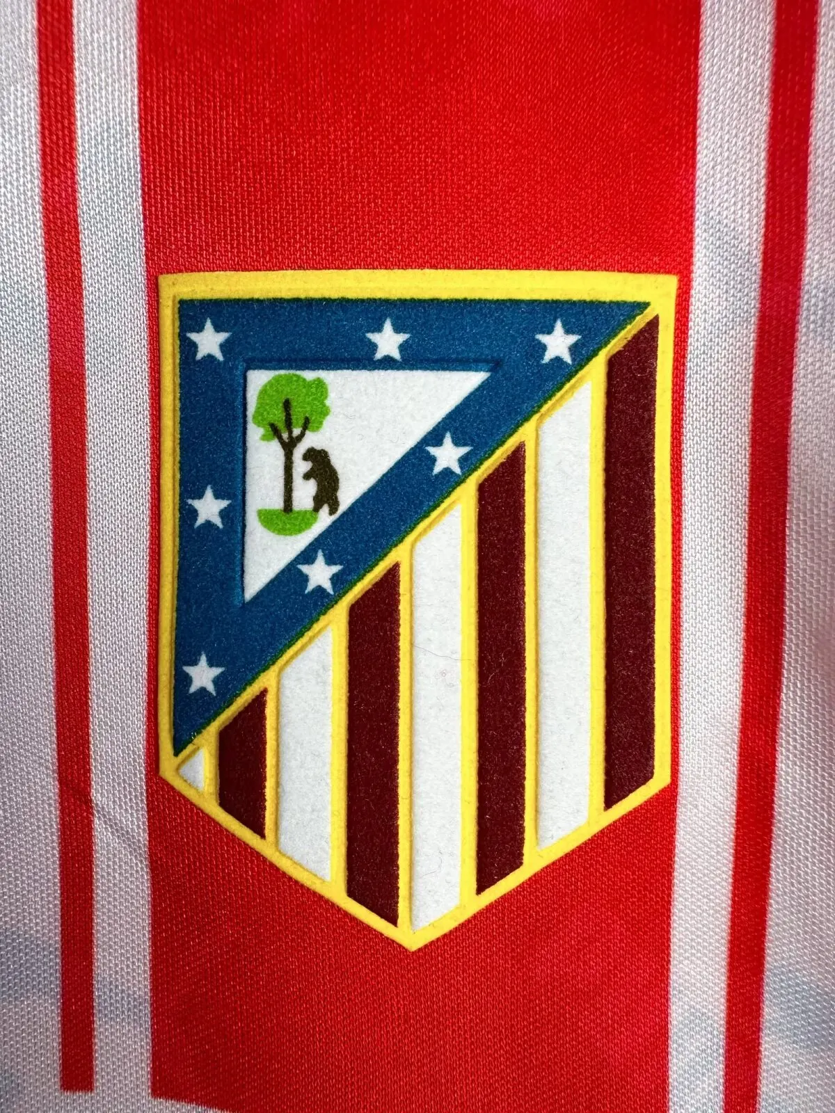1994-95 Atletico Madrid Home Long Sleeve Retro Jersey