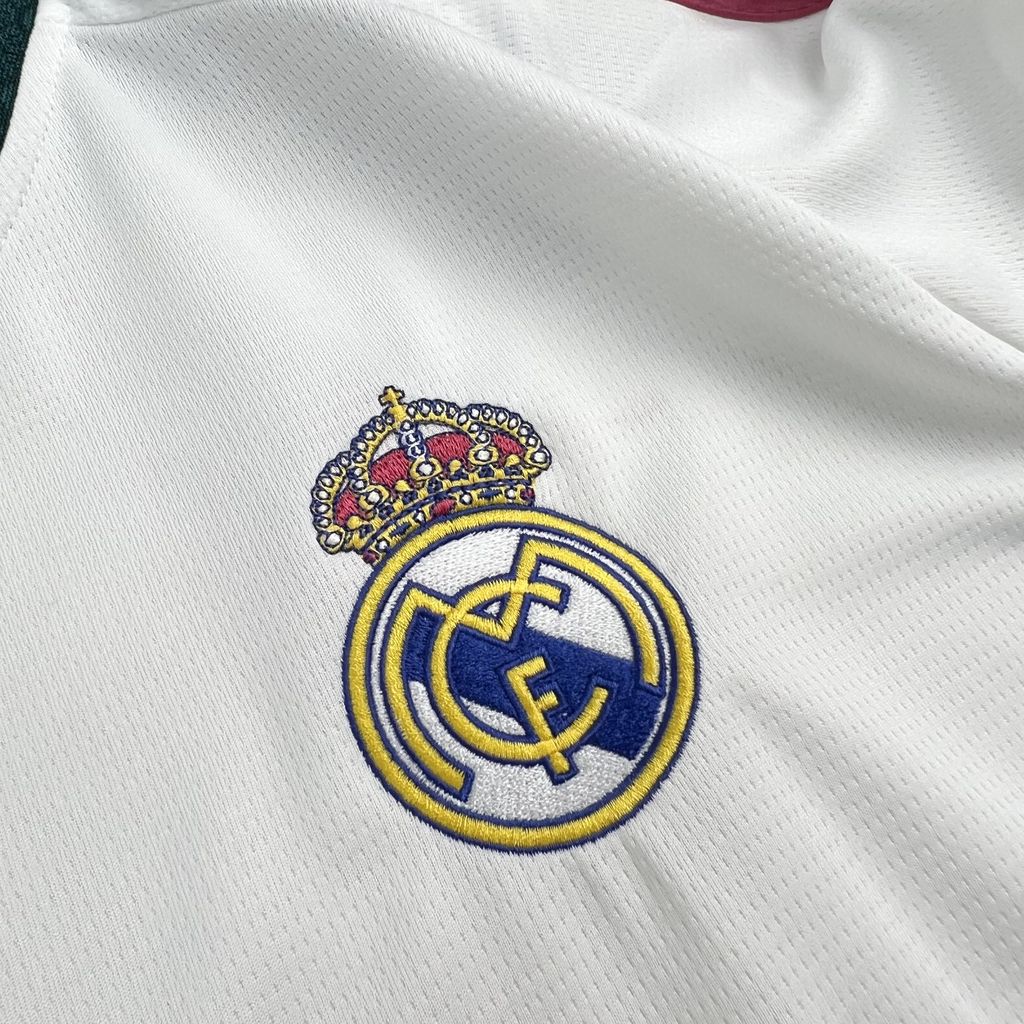 2026-27 Real Madrid Home Long-Sleeve Jersey - Fan Edition