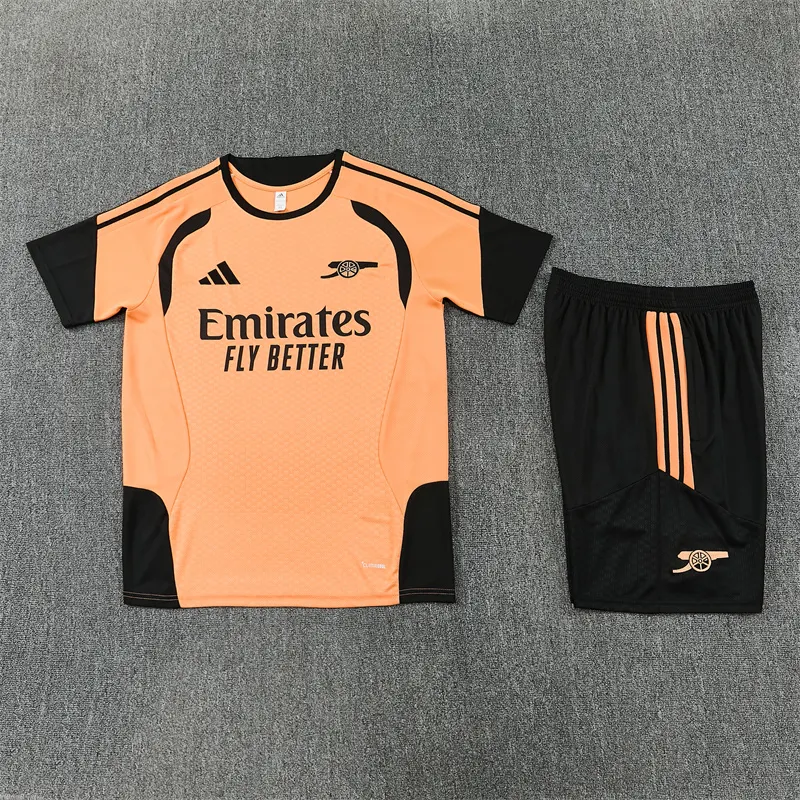 2026-27 Arsenal Orange Short-Sleeve Training Jersey