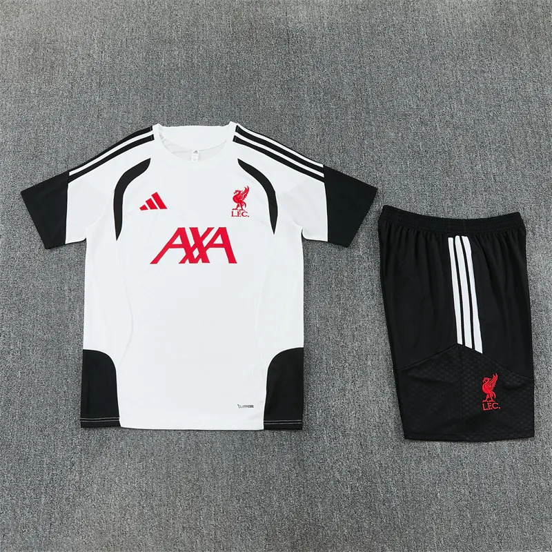2026-27 Liverpool White Short-Sleeve Training Jersey