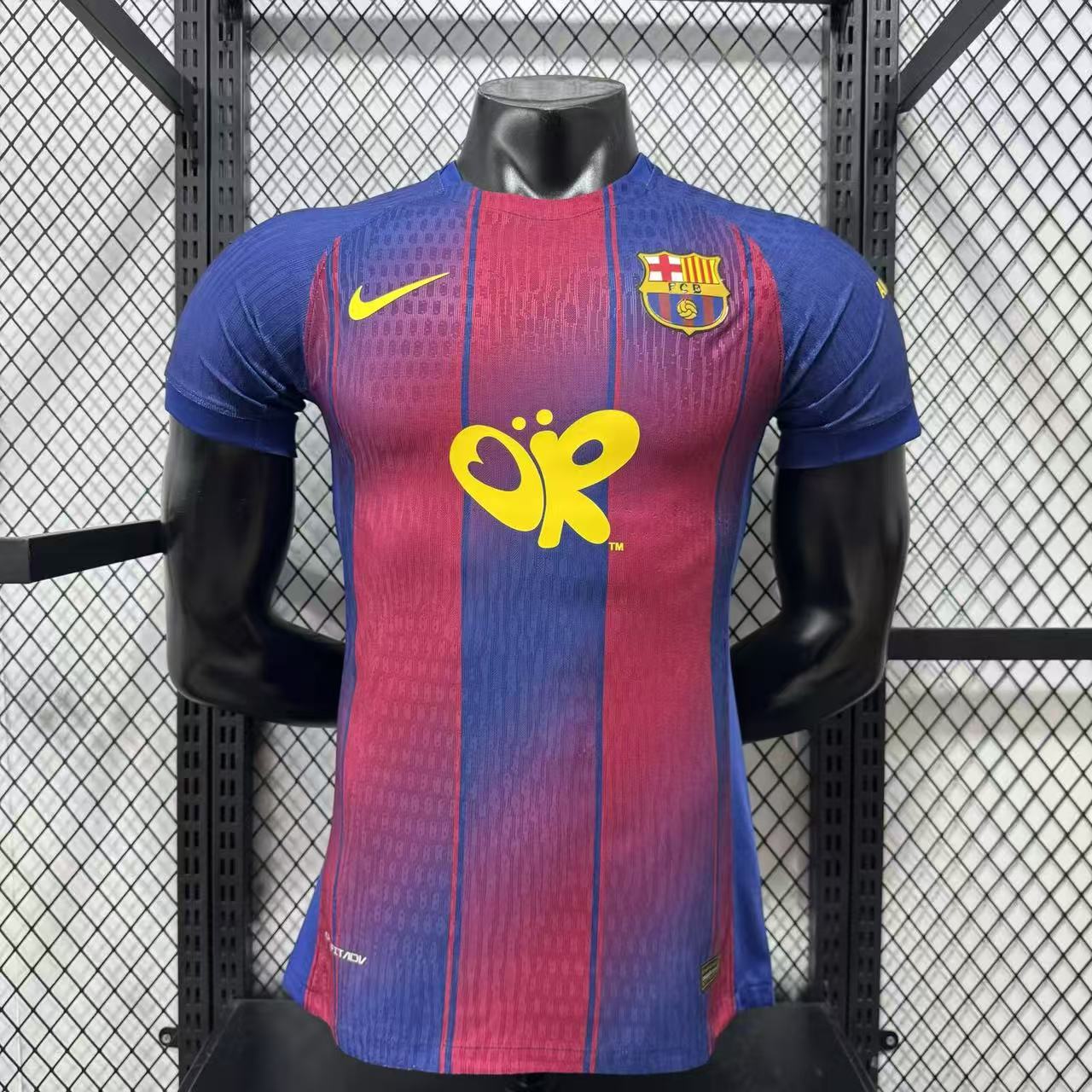 2025-26 Barcelona Special Collaboration Jersey – Player Version