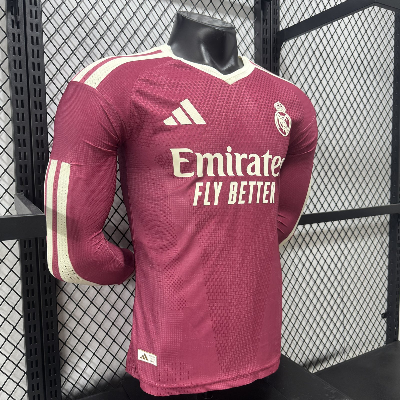 2026-27 Real Madrid Away Long-Sleeve Jersey – Player Version