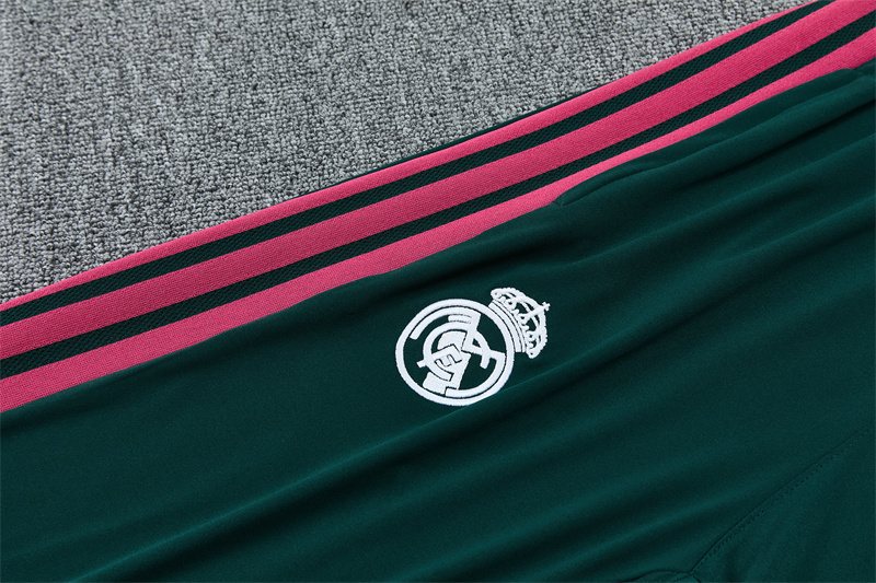 2026-27 Real Madrid White Half-Zip Training Jersey
