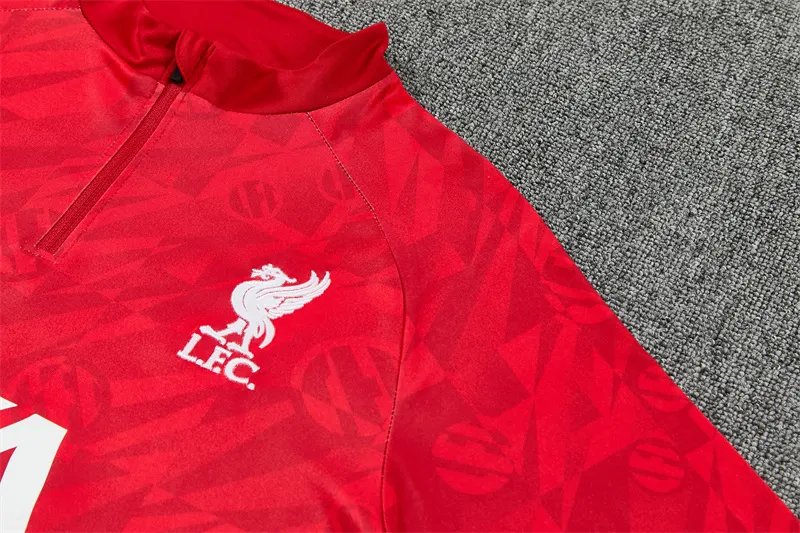 2026-27 Liverpool Red Half-Zip Training Kit