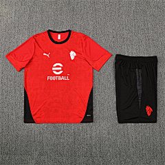 2025-26 AC Red Short Sleeve Training Jersey