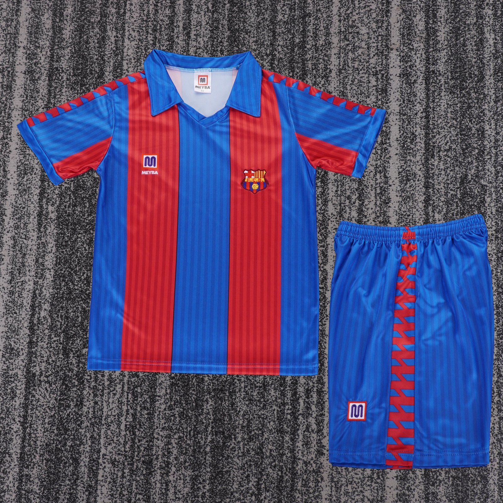 1989-92 Barcelona Home Retro Shirt - Kids
