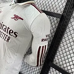 2025-26 Arsenal Away Long Sleeve Shirt - Player Edition