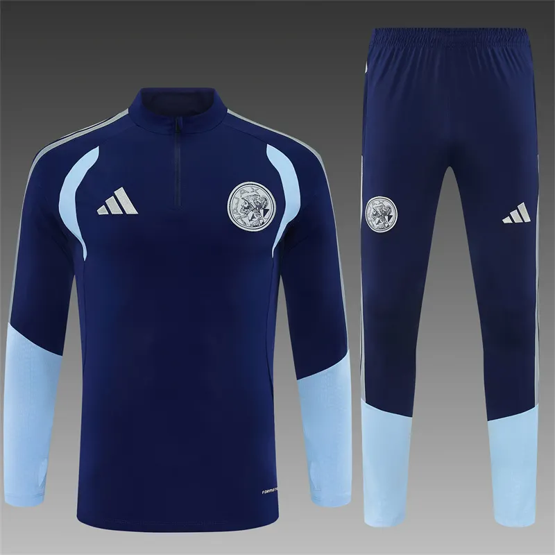 2026-27 Ajax Royal Blue Half-Zip Training Suit
