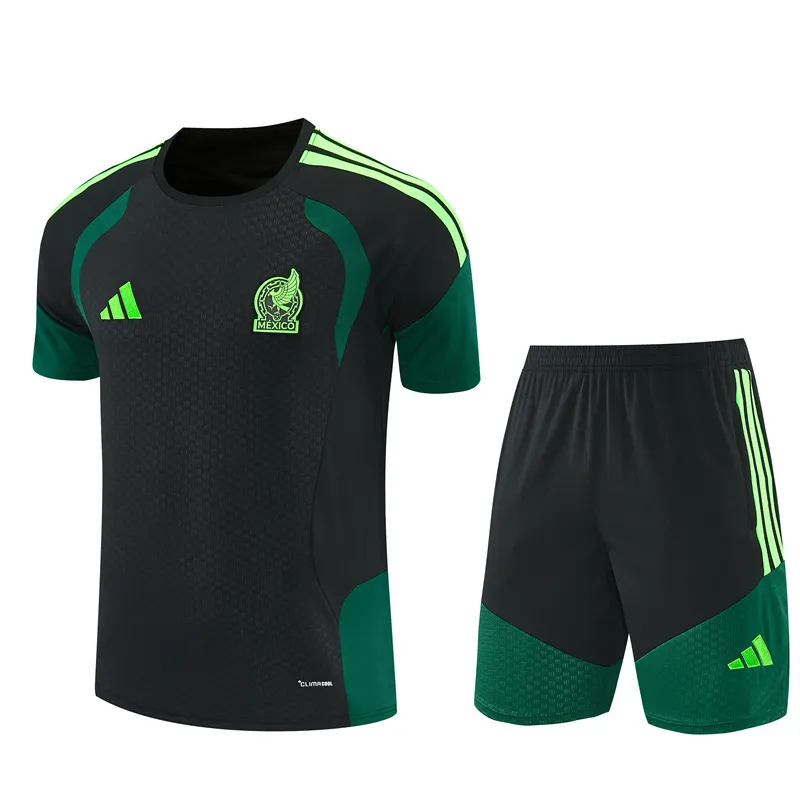 2026-27 Mexico Black Short-Sleeve Training Jersey