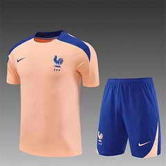 2025-26 France Pink Short Sleeve Training Jersey