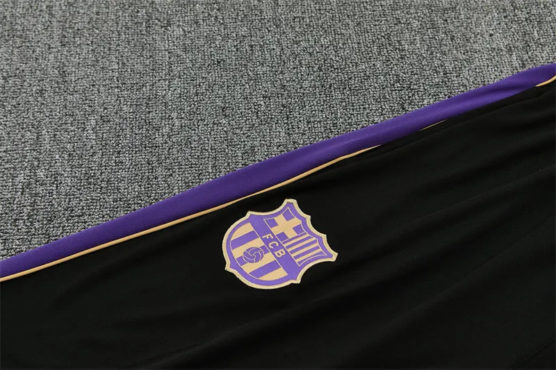 2026-27 Barcelona Red-Purple Half-Zip Training Jersey