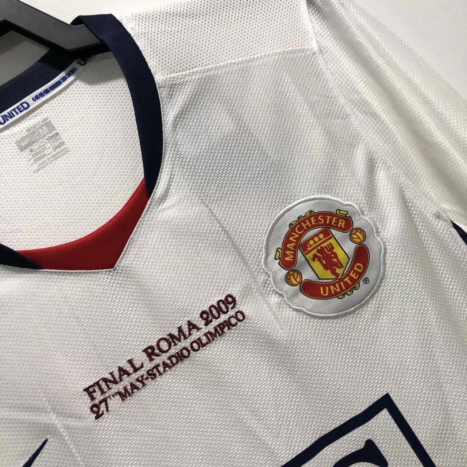 2008-09 Manchester United Away Long Sleeve Retro Shirt - Champions League Edition
