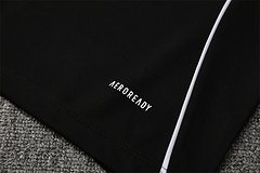 2025-26 Argentina Black Half-zip Training Jersey