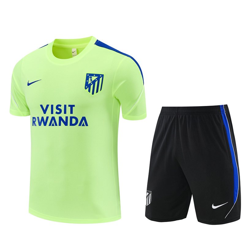 2026-27 Atlético Madrid Green Short-Sleeve Training Jersey