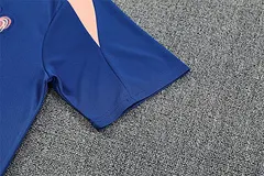 2025-26 France Blue Short Sleeve Training Jersey