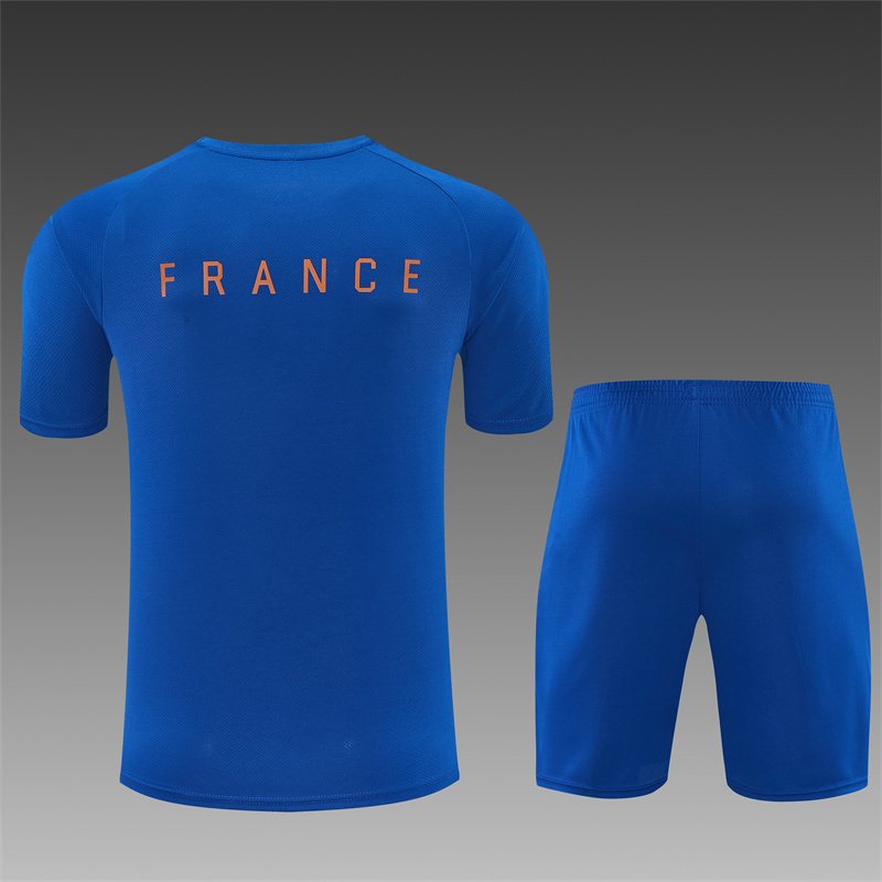 2026-27 France Blue Short-Sleeve Training Jersey