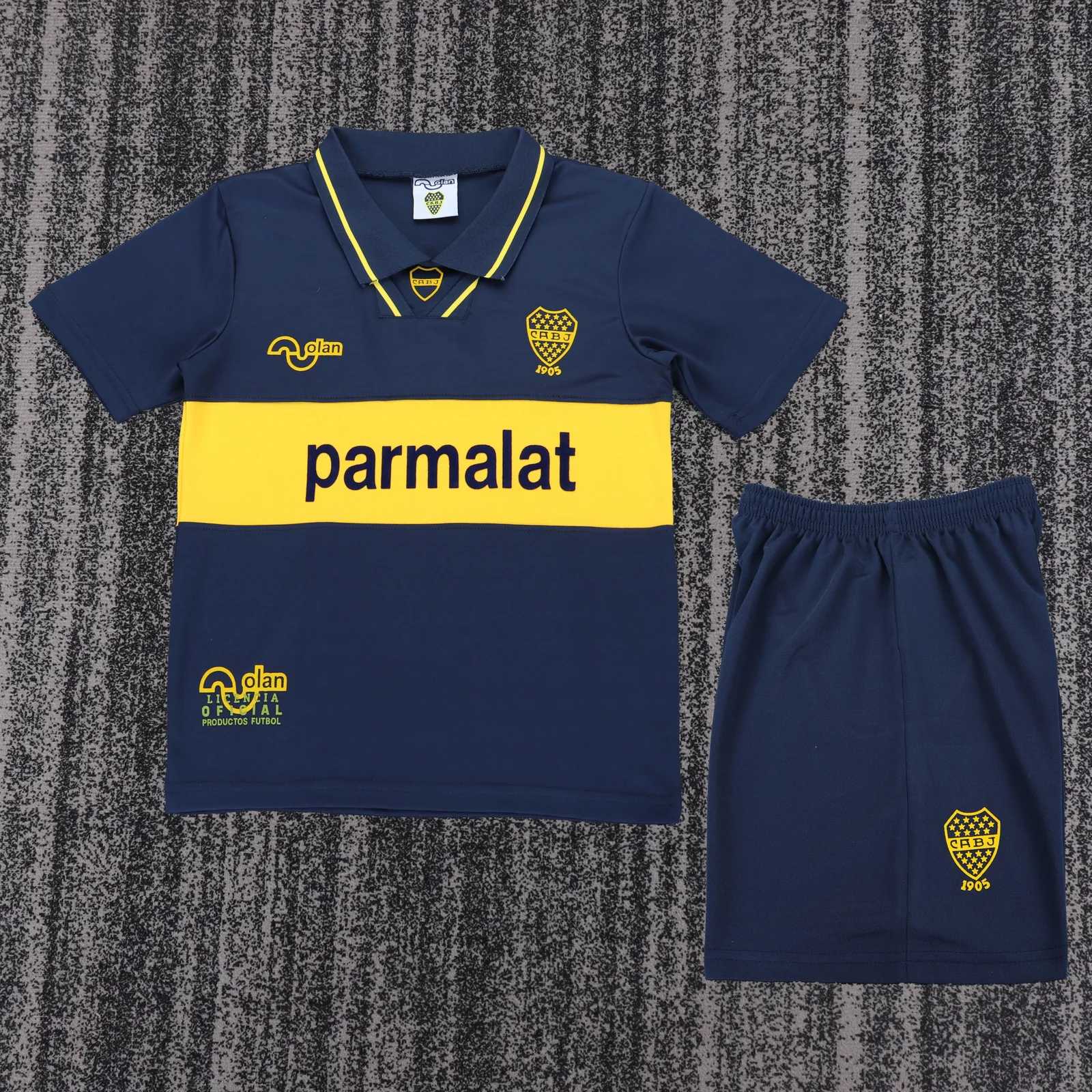 1993-95 Boca Juniors Home Retro Jersey - Children's