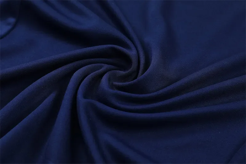 2026-27 Spain Royal Blue Half-Zip Training Jersey (Two Stars)