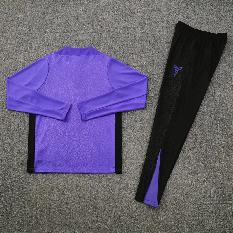 2025-26 Barcelona Purple Half-Zip Training Jersey