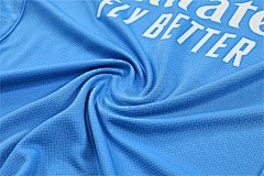 2025-26 Real Madrid light blue short-sleeved training jersey