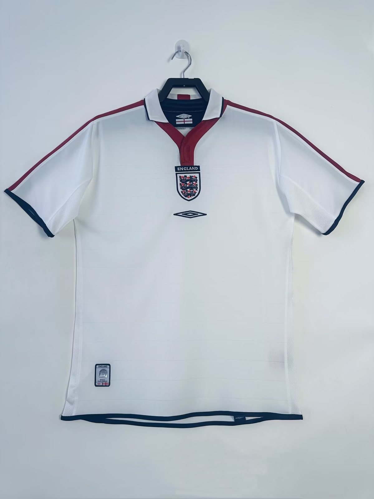 2004 England Home Retro Jersey