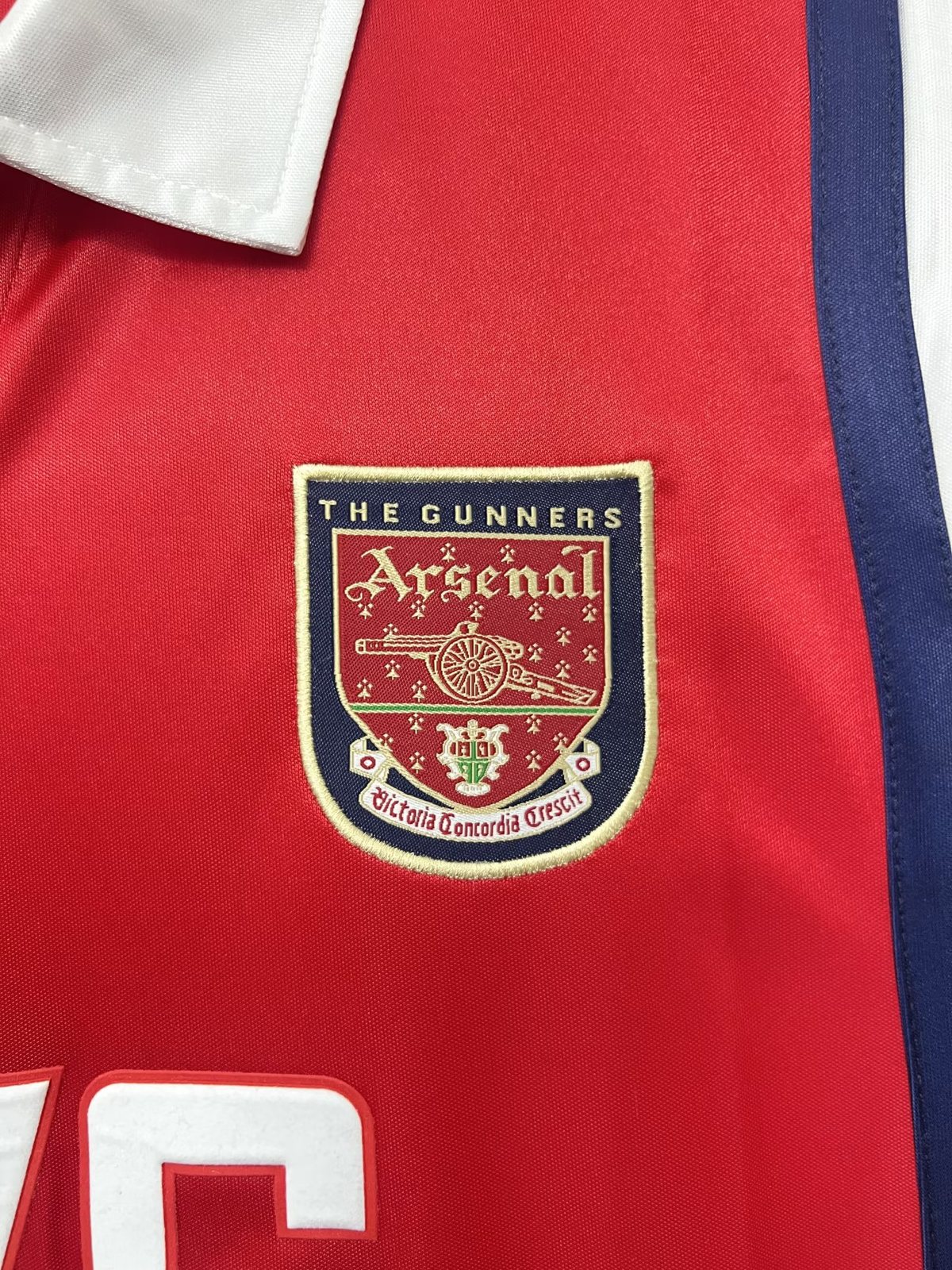1998 Arsenal Home Long Sleeve Retro Jersey