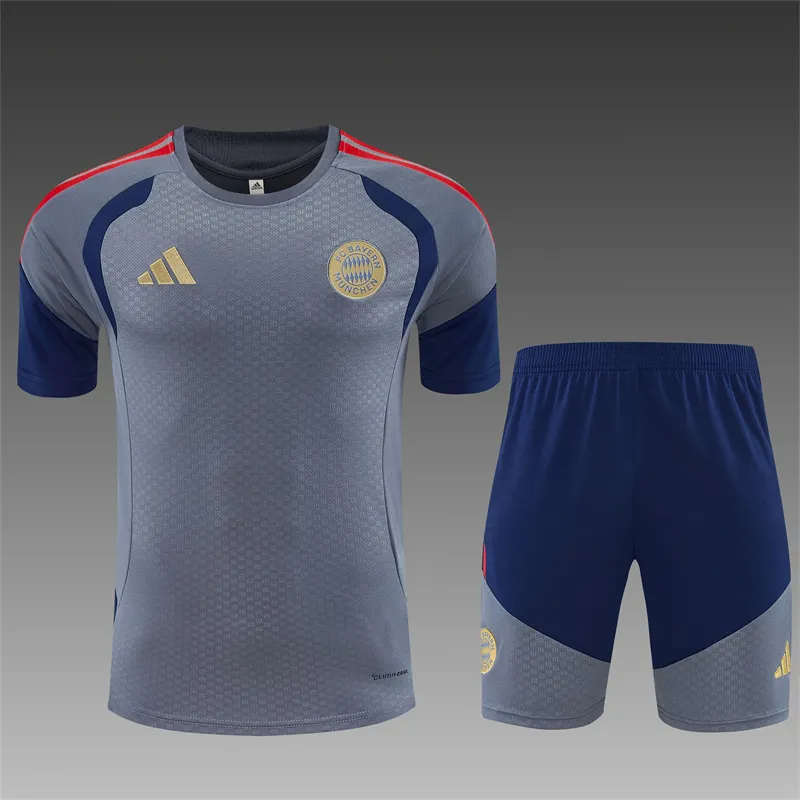 2026-27 Bayern Munich Dark Grey Short-Sleeve Training Jersey
