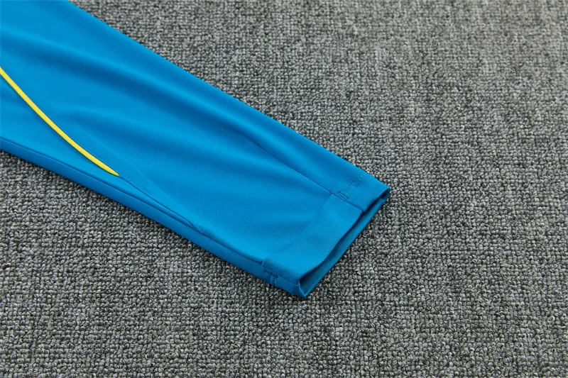 2026-27 Brazil Lake Blue Half-Zip Training Jersey