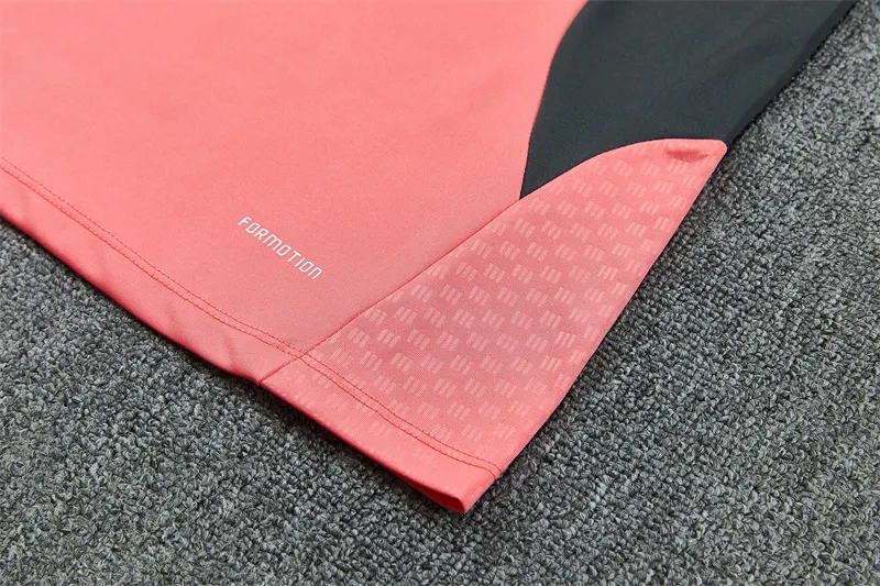 2026-27 Real Madrid Pink Half-Zip Training Jersey