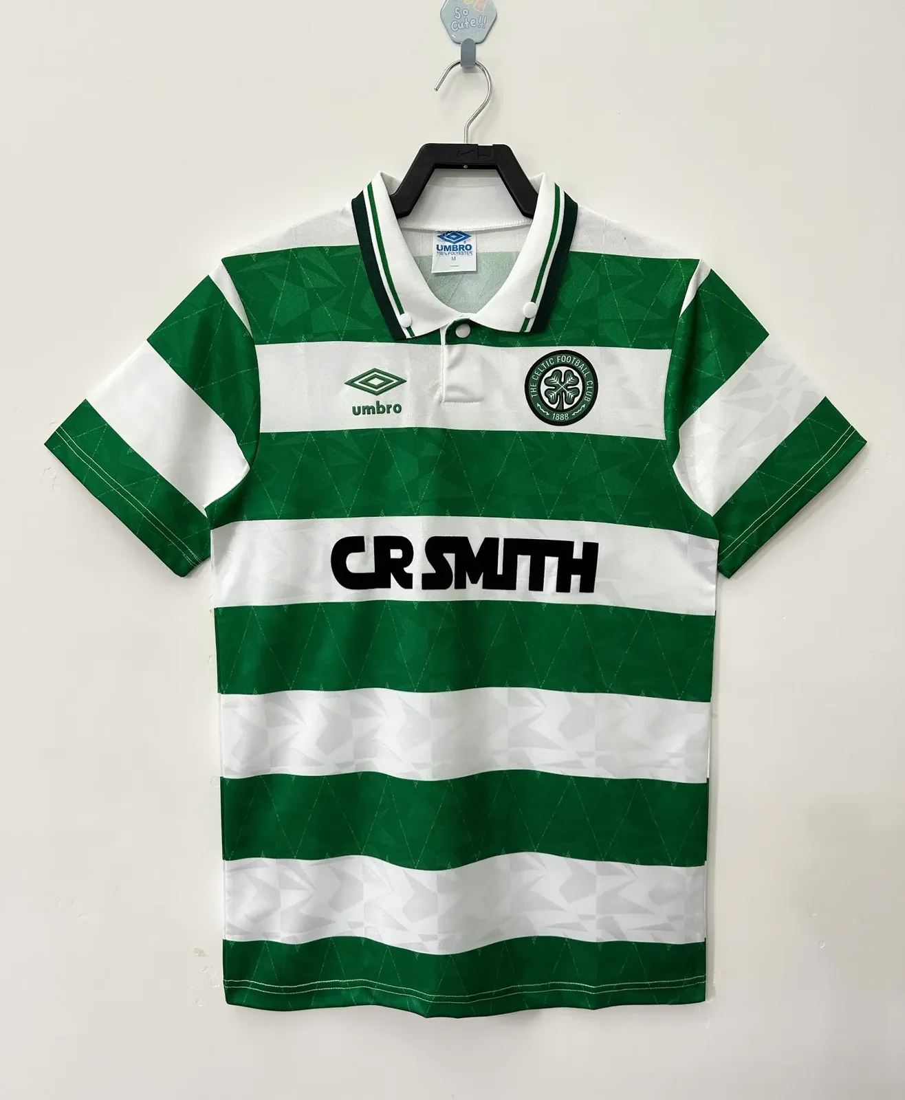 1989-91 Celtics Home Retro Jersey