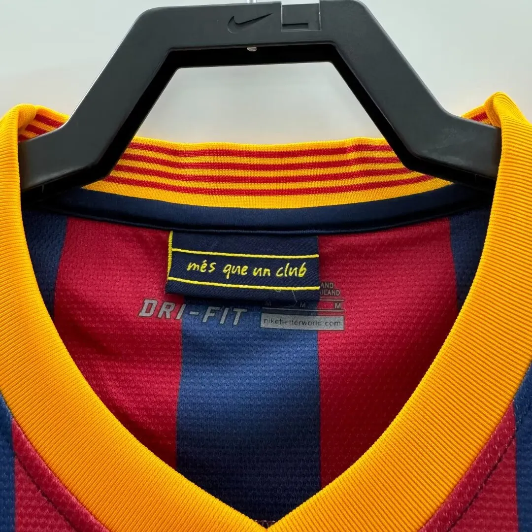 2013-14 Barcelona Home Retro Jersey