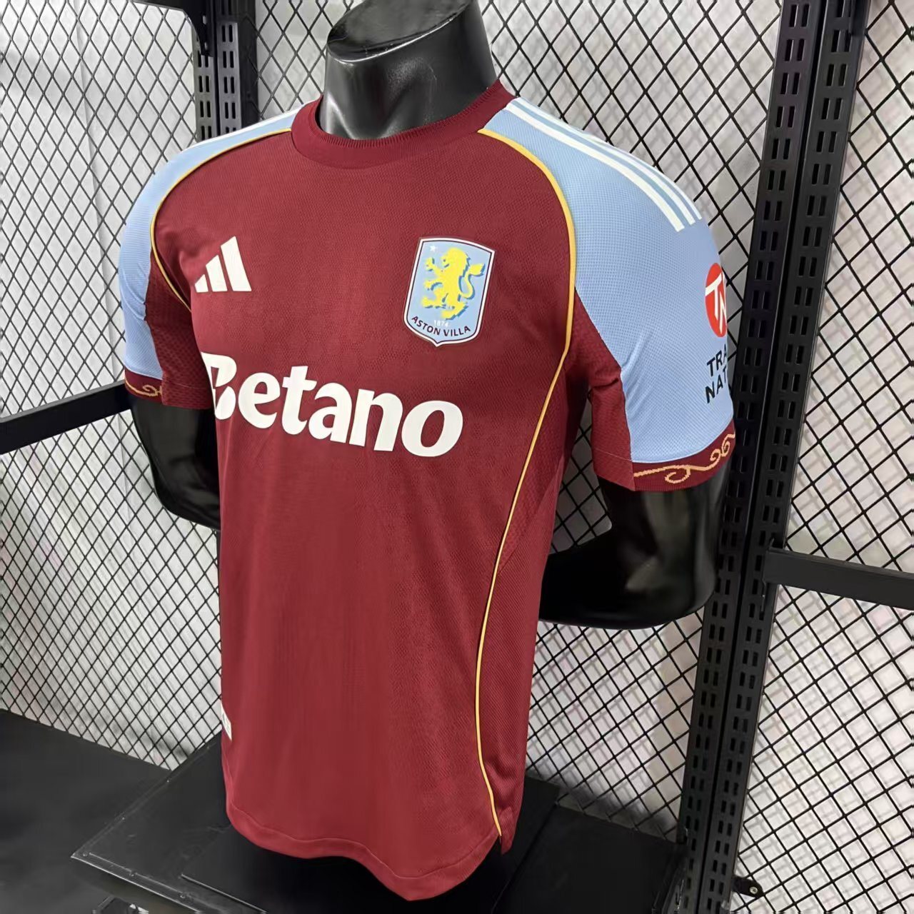 2025-26 Aston Villa Home Shirt – Player Version